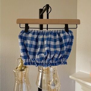 Hawaiian Palaka Crop Top